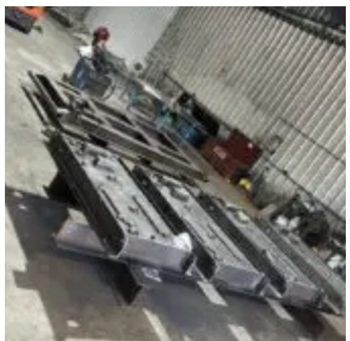 Custom welded skid